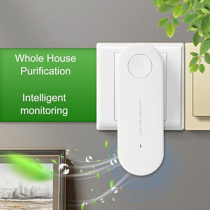 4Pcs Air Purifier, New Plug-in Negative Ion Air Purifier, Whisper Quiet - Image 3