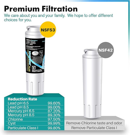 ICEPURE PLUS NSF/ANSI 53 Certified UKF8001 Refrigerator Water Filter Compatible - Image 4