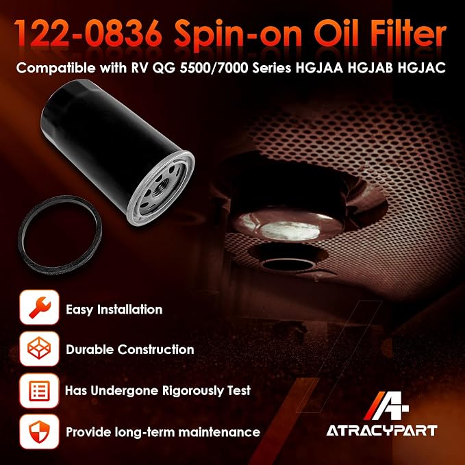 122-0836 Oil Filter │Replacement - Image 2