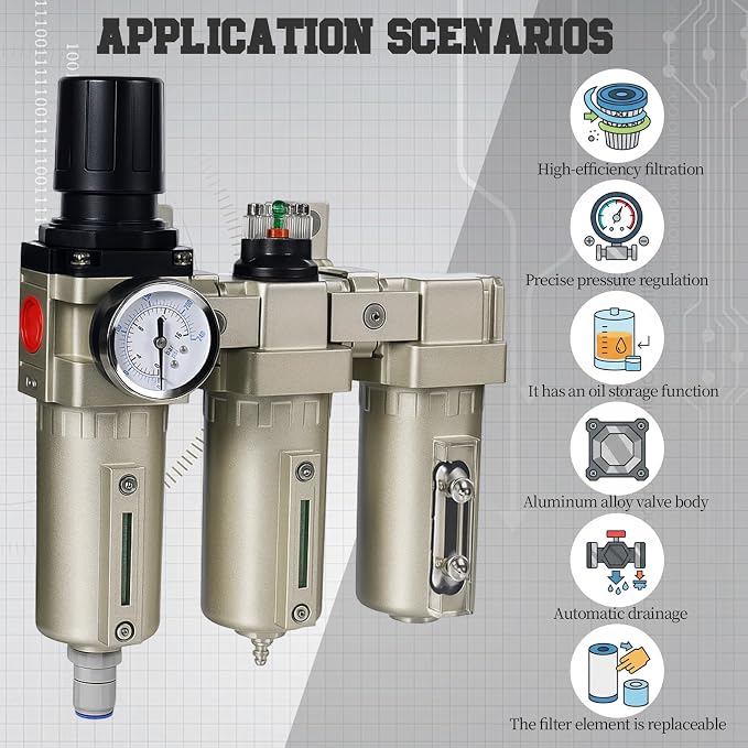 Upgraded 1/2" NPT Industrial Air Dryer - Image 4