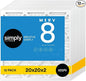 Simply 20x20x2 Air Filter, MERV 8, 12 Pack, Furnace Air Filter by SimplyFilters