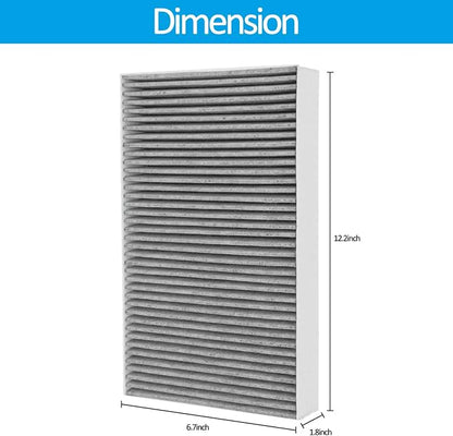 F1 Carbon Allergen Reduction+Odor Removal, HEPA Replacement Filter Compatible - Image 8