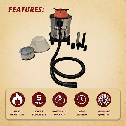 Pellethead Ash Vault Pro | 10-Amp Ash Vacuum - Image 3