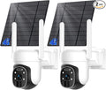 HUEVUE 4G LTE Cellular Security Camera Outdoor, 2K No WiFi Solar Camera Outdoor Wireless Color Night Vision, Cellular Cameras for Security 360° Viewing, PIR Motion Sensor for Farm/RV Update
