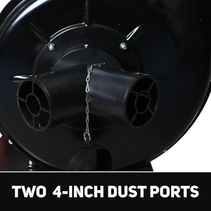 Bucktool 1.5HP Portable Dust Collector, 1100 CFM Workshop Dust Extraction - Image 5