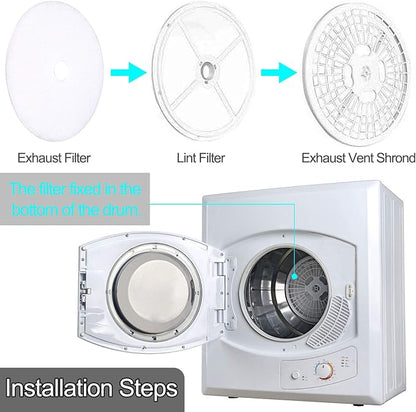 10 PCS Dryer Exhaust Filter for Panda Dryer Filter-365 days QA-Universal Lint - Image 3