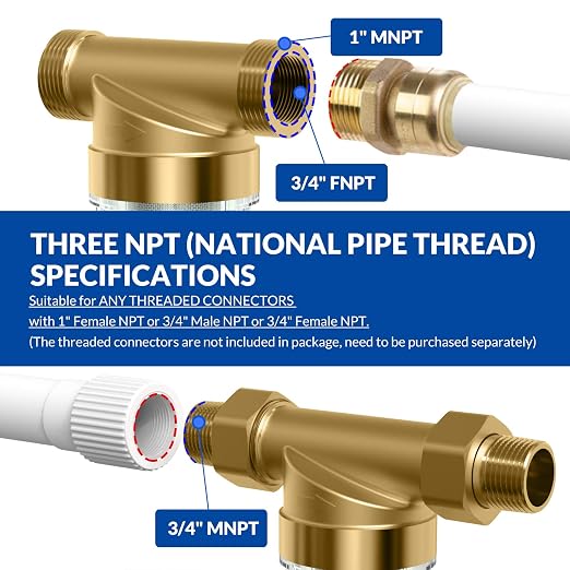 SimPure DC5S 40 Micron Spin Down Sediment Filter, Reusable Whole House Sediment - Image 3