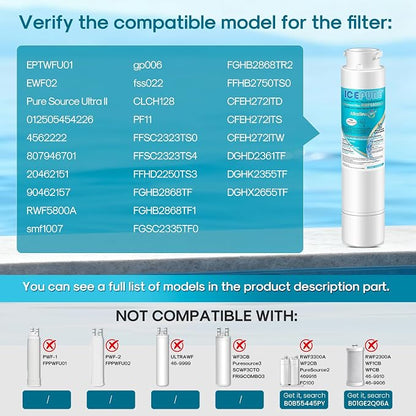 ICEPURE Alkaline RWF5800A-AL Refrigerator Water Filter Replacement - Image 2