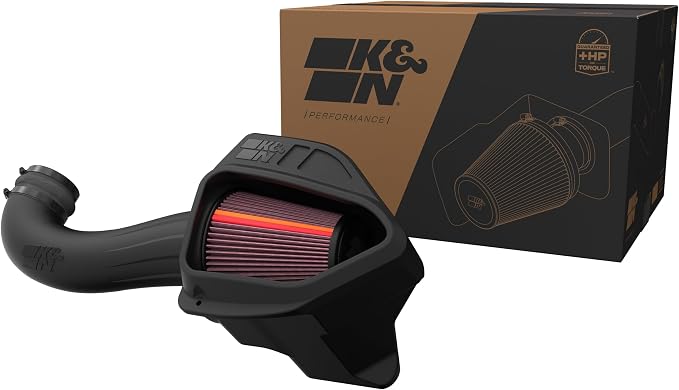 K&N NextGen Cold Air Intake System: High-Flow Cotton Filter: Compatible by KNEngineeringInc
