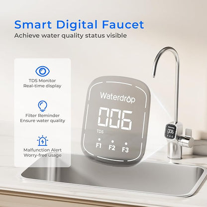 Waterdrop X8-Basic Reverse Osmosis System, NSF/ANSI 42&58&372 Certified - Image 8