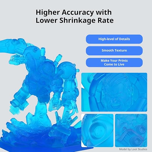 ANYCUBIC ABS-Like Resin 3.0, Upgraded 14K 3D Printer Resin - Image 5