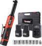 3/8" Cordless Electric Ratchet Wrench Set, 18V Power Ratchet Tool Kit by TQUAGGA