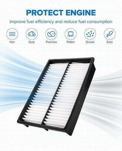 PHILTOP Engine Air Filter CA9898 Replacement - Image 2