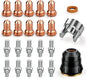 ARCCAPTAIN 23Pcs IPT60 Plasma Cutter Torch Consumables, .040" Plasma Cutter by ARCCAPTAIN