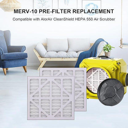 GreeSuit 5 Pack MERV-10 Pre-Filter Replacement Compatible - Image 2