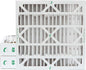 Glasfloss 20x20x4 MERV 10 4" Inch Pleated Air Filters Box of 3. Actual Size: by Glasfloss