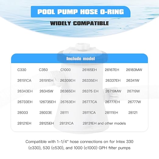 10PCS Hose Connection O-Rings Replacement 10134 Fit - Image 2
