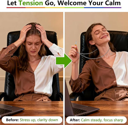 ASTOFLI Breathing Necklace for Anxiety Relief – Flavored Air Breathe Necklace - Image 2