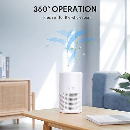 FULMINARE Air Purifiers for Bedroom H13 True HEPA Air Filter Quiet Air Cleaner - Image 4
