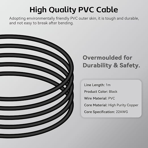 UniTak3D Extension Cable for Bambu Lab AMS Lite, 39.37in 4-Pin Cable - Image 8