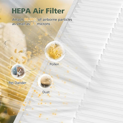4 Pack 5510 5520 HEPA Replacement Filter Q Compatible - Image 4