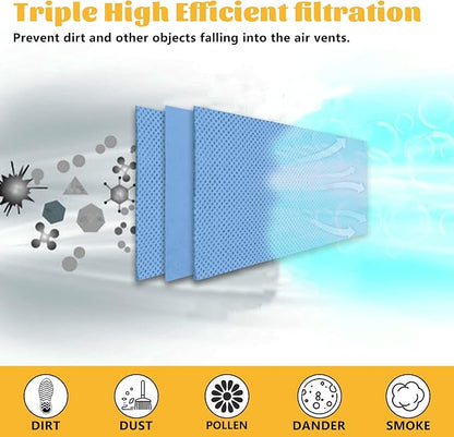 GCGOODS Reusable & Washable Air Vent Filters, 3 Layers - Image 2