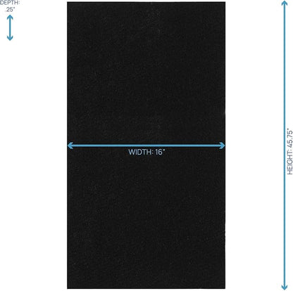Filter Bros HRF-AP1 Cut to Fit Activated Carbon Roll Replacement Fits Honeywell - Image 2