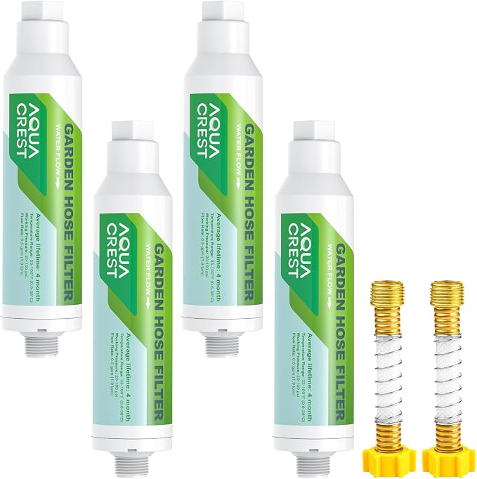 AQUA CREST Garden Hose Water Filter by AQUACREST