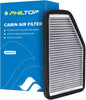 PHILTOP Cabin Air Filter w/Activated Carbon, Compatible by PHILTOP