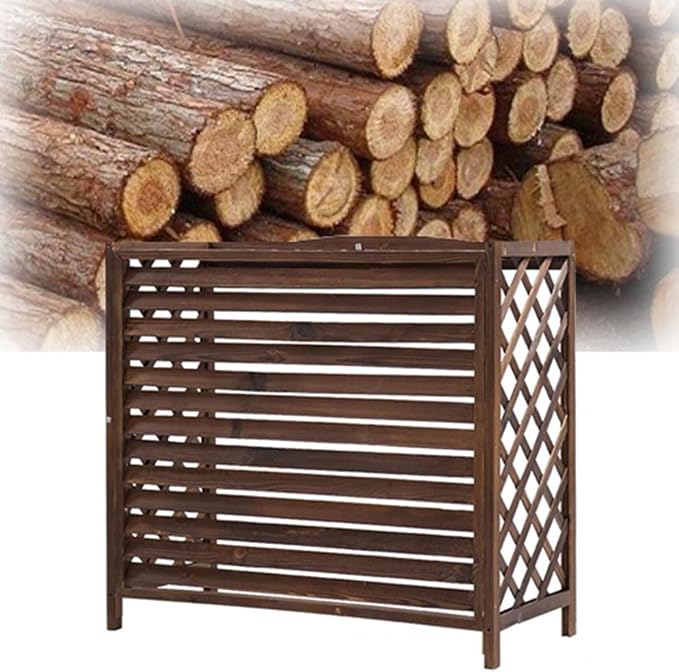 Weatherproof Outdoor Air Conditioner Cover Screen Fence by Unknown