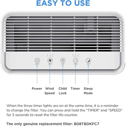MOOKA H13 True HEPA Air Purifier Replacement Filter - Image 6