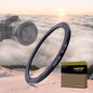 77mm Lens to 72mm Camera Lens Adapter, 77mm to 72mm Filter Step-Down Ring by AMOTOK