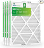20x24x1 Air Filter 4 Pack, MERV 8 Pleated Dust Defense Air Filters Replacement by TrightFilters
