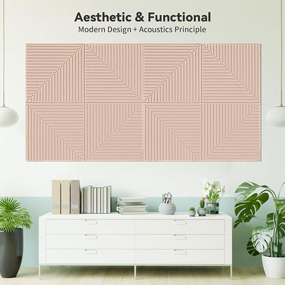 Art3d 6-Pack Self-Adhesive Acoustic Wall Panels - Image 9