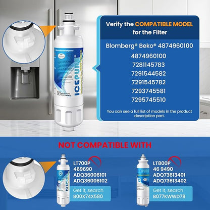 ICEPURE 4874960100 Refrigerator Water Filter Replacement - Image 2
