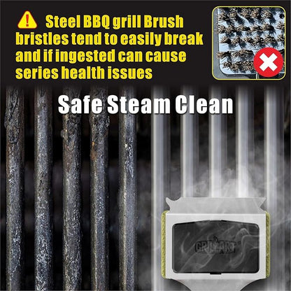 GRILLART Grill Brush Bristle Free. Upgraded BBQ Replaceable Cleaning Head - Image 7