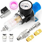 MEANLIN Air Compressor Moisture Filter, AFR2000 Air Line Filter, 1/4" NPT Inlet by MEANLINMEASURE