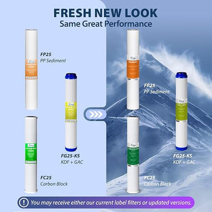 iSpring F3WCB32KS 20" x 2.5" Whole House Water Filters - Image 5