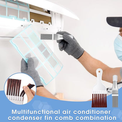 Boao 3 Pcs Ac Coil Cleaner Brush Fin Comb Double Sided Refrigerator Air - Image 5