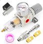 MEANLIN Air Compressor Moisture Filter, AW2000 Air Line Filter, 1/4" NPT Inlet by MEANLINMEASURE