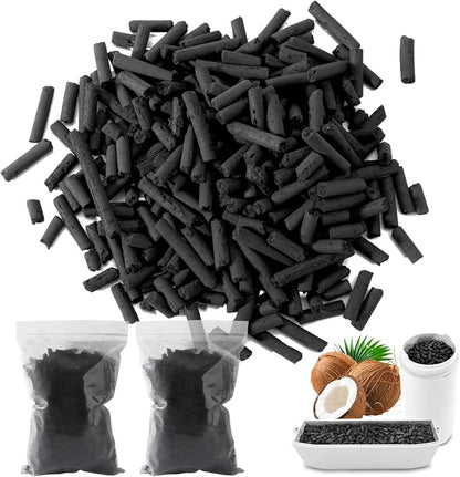 2-Pack Odor Absorbing Activated Charcoal Filter Refills by Unknown