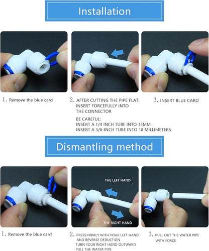 5 Pack 1/4 Inch Quick Connect Fittings - Image 5