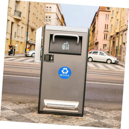 8pcs Trash Sorting Decals Self-Adhesive Waste Container Stickers - Image 7