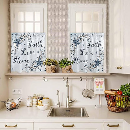 Texas Star Country Kitchen Curtains Set 3 Piece - Image 7