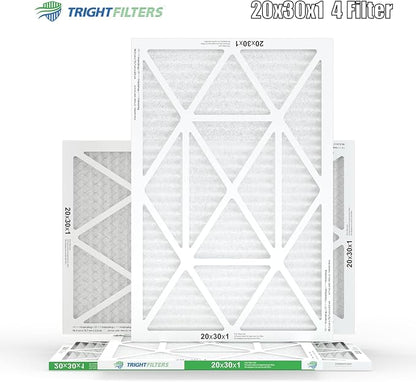 20x30x1 Air Filter 4 Pack, MERV 8 Pleated Dust Defense Air Filters Replacement - Image 9