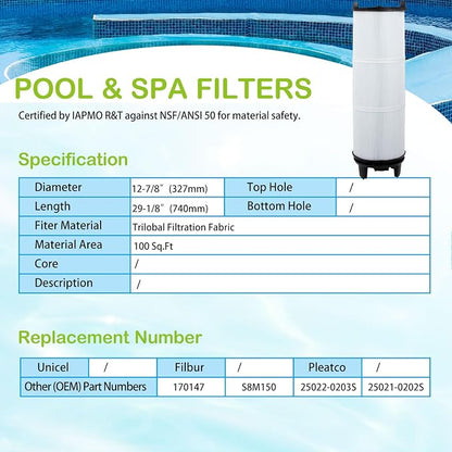 Savener® S8M150 System 3 Inner and Outer Cartridge, Compatible - Image 3