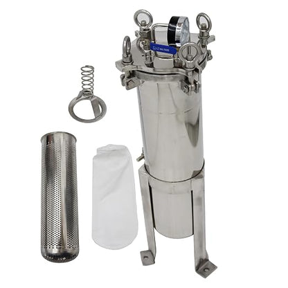 #4 Bag Filter Housing 304 Stainless Steel Filter Solid-Liquid Separation Tool - Image 4