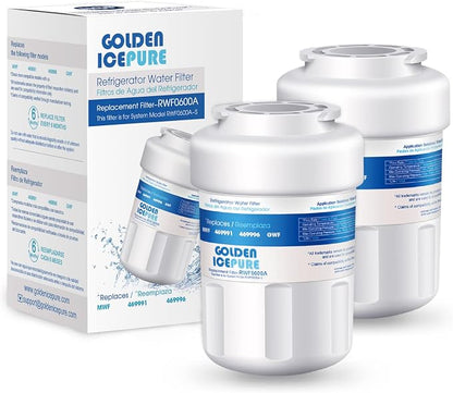 GOLDEN ICEPURE RWF0600A Refrigerator Water Filter Replacement by GOLDENICEPURE
