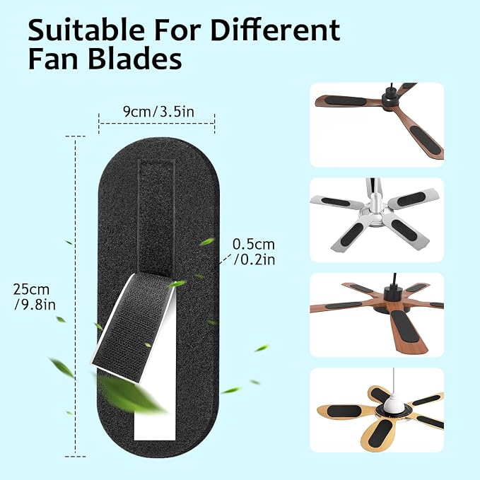 2026 Upgrade 5pcs Ceiling Fan Filters - Image 6