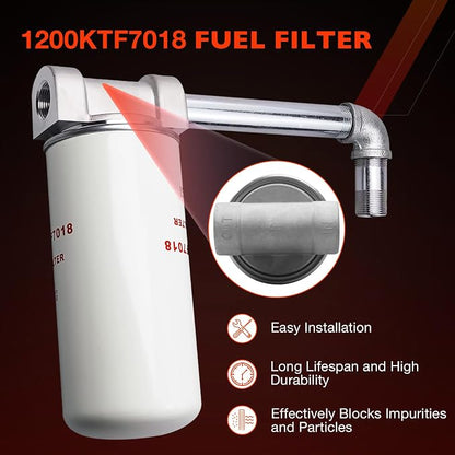 1200KTF7018 Fuel Filter Spin-On Particulate Replacement - Image 2